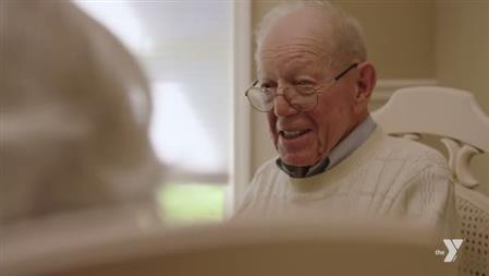 Jerry Bauman receives YMCA's Vern Emery Award